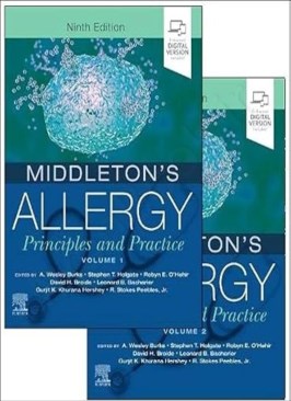 Middleton’s Allergy: Principles and Practice 9th Edition